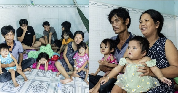 Cặp vợ chồng sinh 11 người con nheo nhóc, sống trong cảnh thiếu thốn ở TP.HCM: Sẽ triệt sản sau khi sinh đứa thứ 12